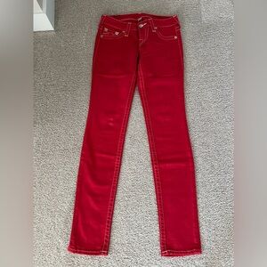 NEW TRUE RELIGION LOW RISE SKINNY JEANS!